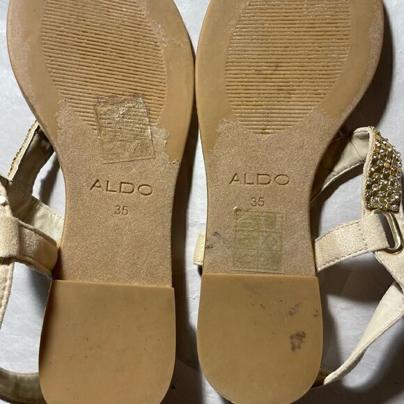 ALDO Beaded Sandals Size 5.5 - Picture 6 of 7
